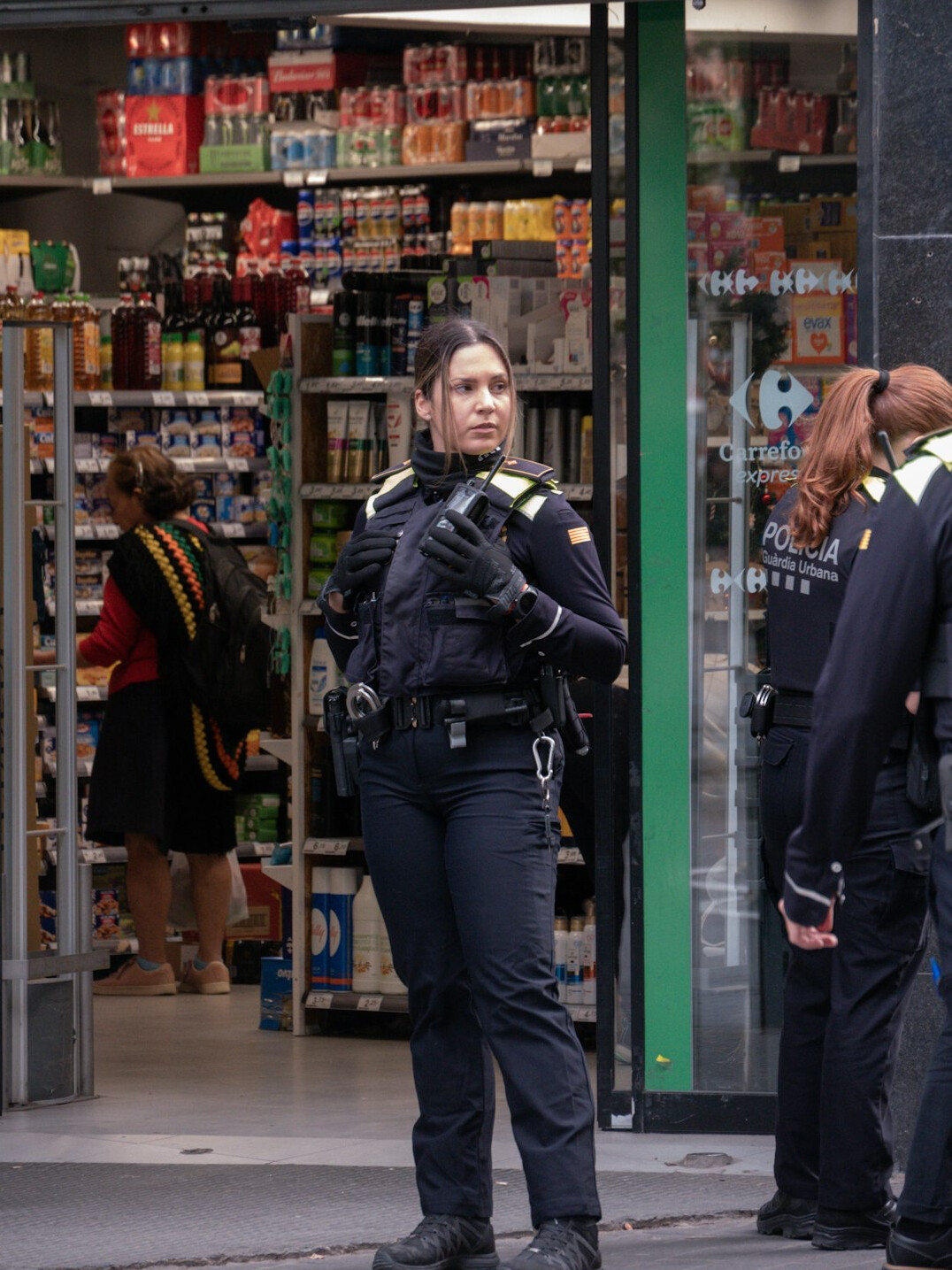 store security watching for thieves